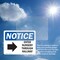 Signmission Enter Nursery Through Side Hallway Sign With Symbol, 14 in W x Rectangle, Vinyl Decal OS-2PACK-NS-D-1014-L-12076 - alternate 4